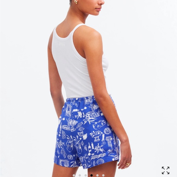 Madewell x Lisa Says Gah! Drawstring Pull-On Shorts - Picture 4 of 6